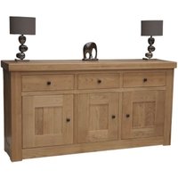 Product photograph of Homestyle Gb Bordeaux Oak Medium Sideboard from Choice Furniture Superstore