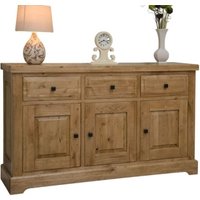 Product photograph of Homestyle Gb Deluxe Oak Large Sideboard from Choice Furniture Superstore