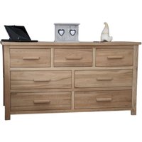 Product photograph of Homestyle Gb Opus Oak 4 3 Drawer Multi Chest from Choice Furniture Superstore