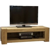 Product photograph of Homestyle Gb Trend Oak Standard Plasma Tv Unit from Choice Furniture Superstore