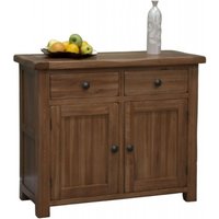 Product photograph of Homestyle Gb Rustic Oak Small Sideboard from Choice Furniture Superstore
