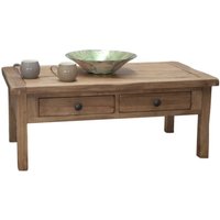 Product photograph of Homestyle Gb Rustic Oak Storage Coffee Table from Choice Furniture Superstore