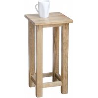 Product photograph of Homestyle Gb Lyon Oak Square Occasional Lamp Table from Choice Furniture Superstore