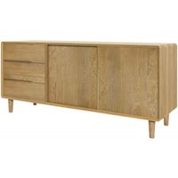 Product photograph of Homestyle Gb Scandic Oak Large Cabinet from Choice Furniture Superstore