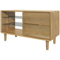Product photograph of Homestyle Gb Scandic Oak Small Tv Unit from Choice Furniture Superstore