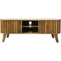 Product photograph of Mohali Mango Wood 135cm Tv Unit from Choice Furniture Superstore