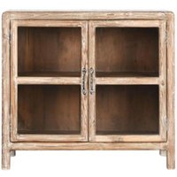 Product photograph of Alpine Recycled Wood Small 2 Door Sideboard - 90cm from Choice Furniture Superstore