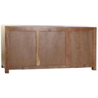 Product photograph of Natural Acacia Wood 170cm Large 2 Door Sideboard from Choice Furniture Superstore