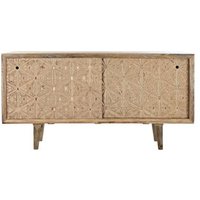 Product photograph of Birch Mango Wood Large 2 Door Sideboard - 160cm from Choice Furniture Superstore