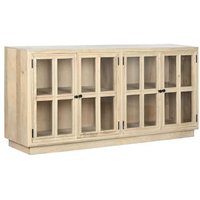 Product photograph of Meerut Mango Wood 4 Door Large Sideboard - 170cm from Choice Furniture Superstore