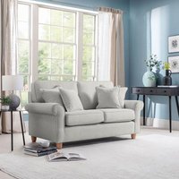 Product photograph of Carina Parchment Fabric 2 Seater Sofa from Choice Furniture Superstore