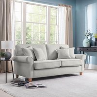 Product photograph of Carina Parchment Fabric 2 5 Seater Sofa from Choice Furniture Superstore