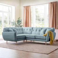 Product photograph of Kendal Lagoon Fabric 1 Corner 2 Sofa from Choice Furniture Superstore