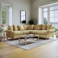 Product photograph of Narva Corn Fabric 2 Corner 2 Sofa from Choice Furniture Superstore