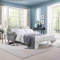 Product photograph of Carina Mink Fabric 2 Seater Pull Out Sofa Bed from Choice Furniture Superstore