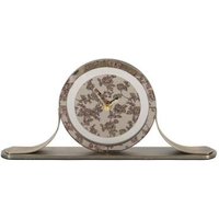 Product photograph of Libra Laura Ashley Pollington Rose Mantel Clock from Choice Furniture Superstore