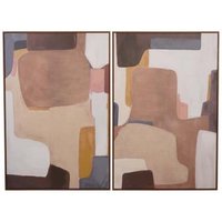 Product photograph of Libra Modern Abstract Wall Art Set Of Two from Choice Furniture Superstore
