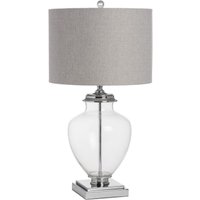 Product photograph of Perugia Glass Table Lamp from Choice Furniture Superstore