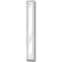 Product photograph of Antique White Rectangular Wall Mirror - 19cm X 135cm from Choice Furniture Superstore