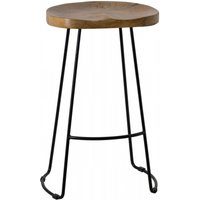 Product photograph of 2 X Franklin Hardwood Shaped Bar Stool from Choice Furniture Superstore