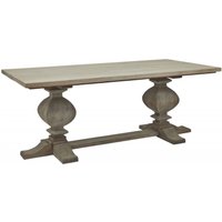 Product photograph of Copgrove Collection Brown Large Dining Table - 8 Seater from Choice Furniture Superstore
