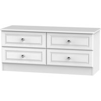 Product photograph of Crystal White Bed Box from Choice Furniture Superstore