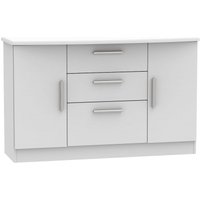 Product photograph of Knightsbridge Grey Medium Sideboard - 2 Doors from Choice Furniture Superstore