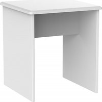 Product photograph of Camden White Gloss Lamp Table from Choice Furniture Superstore