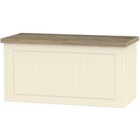 Product photograph of Vienna Cream Blanket Box from Choice Furniture Superstore