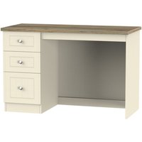 Product photograph of Vienna Cream 3 Drawer Desk from Choice Furniture Superstore