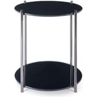Product photograph of Adriana Round Side Table With Shelf - Variant Available from Choice Furniture Superstore