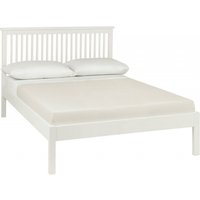 Product photograph of Bentley Designs Atlanta White King Size Low Footend Bed from Choice Furniture Superstore