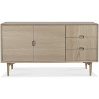 Product photograph of Bentley Designs Dansk Scandi Oak 2 Door 3 Drawer Large Sideboard from Choice Furniture Superstore