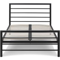 Product photograph of Bentley Designs Urban Matt Black 5ft King Size Bedstead from Choice Furniture Superstore