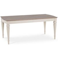 Product photograph of Bentley Designs Montreux Grey Washed Oak And Soft Grey 6 Seater Extending Dining Table from Choice Furniture Superstore