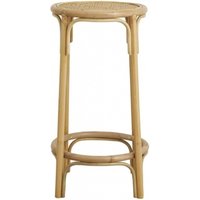 Product photograph of Nordal Nen Natural Rattan Bar Stool Sold In Pairs from Choice Furniture Superstore