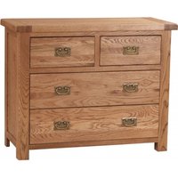 Product photograph of Kent Oak 2 2 Drawer Chest from Choice Furniture Superstore