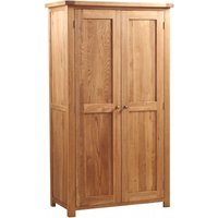 Product photograph of Kent Oak 2 Door Wardrobe from Choice Furniture Superstore