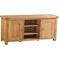 Product photograph of Kent Oak Large Tv Unit from Choice Furniture Superstore