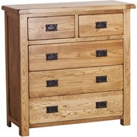 Product photograph of Originals Rustic Oak 3 2 Drawer Chest from Choice Furniture Superstore