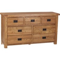 Product photograph of Originals Rustic Oak 3 4 Drawer Chest from Choice Furniture Superstore