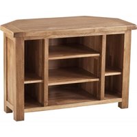 Product photograph of Originals Rustic Oak Corner Tv Unit from Choice Furniture Superstore