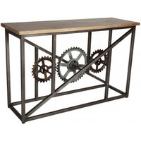 Product photograph of Evoke Industrial Style Console Table from Choice Furniture Superstore
