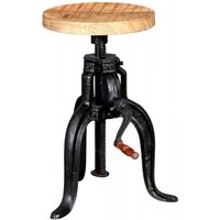 Product photograph of Cosmo Industrial Style Wooden Crank Table from Choice Furniture Superstore