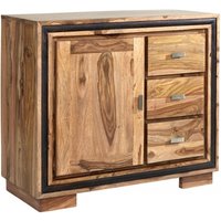 Product photograph of Jodhpur Solid Sheesham Wood 90cm Small Sideboard from Choice Furniture Superstore