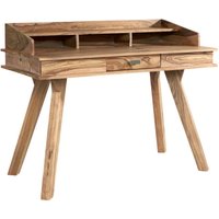 Product photograph of Jodhpur Solid Sheesham Wood Writing Desk from Choice Furniture Superstore