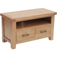 Product photograph of Hampshire Oak 95cm Tv Unit from Choice Furniture Superstore