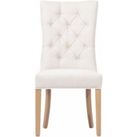 Product photograph of Eaton Linen Fabric Chair Sold In Pairs from Choice Furniture Superstore