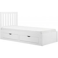 Product photograph of Appleby Kids White Bed from Choice Furniture Superstore