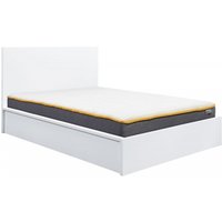 Product photograph of Oslo White Ottoman Storage Bed - Sizes Availabe from Choice Furniture Superstore